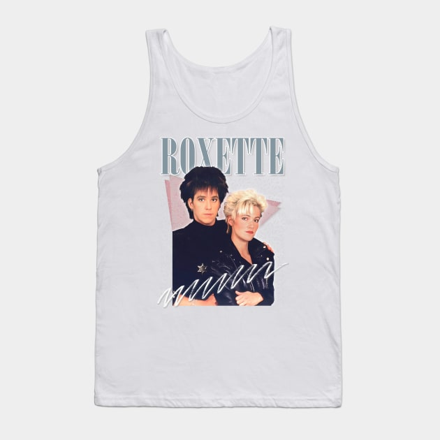 Roxette / 80s Styled Original Fan Design Tank Top by DankFutura